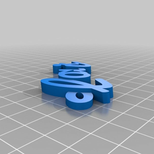 Louis personnalisé organisation 3d print model - Mito3D