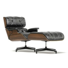 poltrona con poggiapiedi architettura la sedia lounge modellino in scala miniatura mobili casa 3d print model - Mito3D