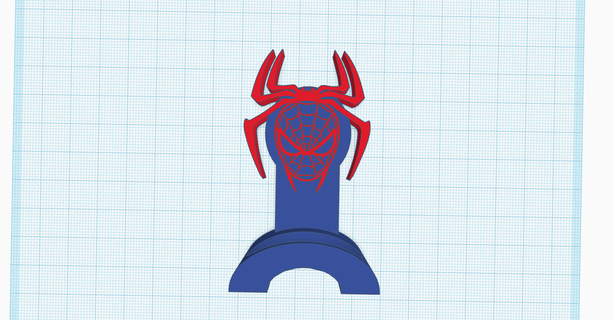 sinek Örümcek Adam sırt çantası Kulp destek Disney 3d print model - Mito3D