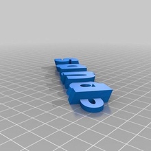 lourdes customized organization 3d print model - Mito3D