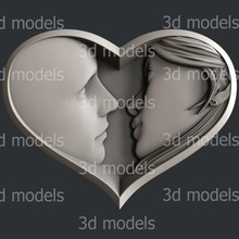 love2 sanat vcarve talip artcam sihirli kemikler yazıcı 3dmodels aşk 3d print model - Mito3D