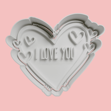 love valentine valentine's day cutters moulds cutter valentines 3d print model - Mito3D