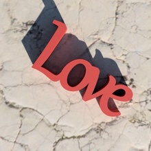l'amour cartel cadeau spécial san Valentin amor 3d print model - Mito3D