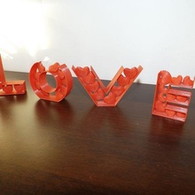 amore arte st San Valentino cuore 3d print model - Mito3D