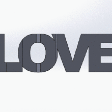 love - hate text flip textflip confused valentines day valentine 3d print model - Mito3D