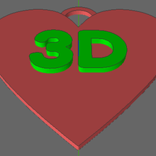 l'amore 3d gioielli amore cuore ciondolo tiepin gemelli spilla gli orecchini 3d print model - Mito3D