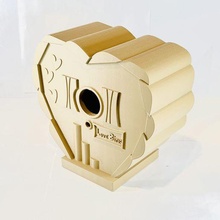 love birdhouse 3d print model - Mito3D