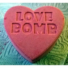 love bomb - bath bomb mold bath bath bomb bath bomb mold mould mold love heart valentine cupid kids