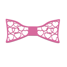love bow tie fashion heart valentine's day 3d print model - Mito3D