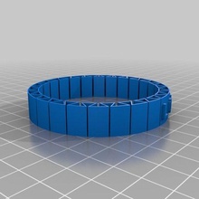 amar pulseira joalheria personalizado pulseiras 3d print model - Mito3D