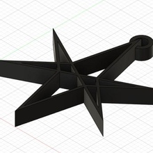 Liebe bringen Horizont Schlüsselbund Schmuck Felsen Kunst Mode bmth Metall schwer 3d print model - Mito3D