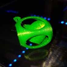 l'amour cage porte clés jouet art 3d print model - Mito3D