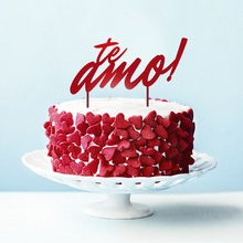 love cake sign topper signal valentines february decoration special 3d print model - Mito3D
