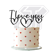love cake topper - corny decoration inlove valentines saint valentin 3d print model - Mito3D