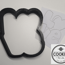 Liebe cookie-cutter tool cookie cutter valentine 3d print model - Mito3D