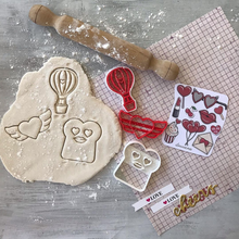aşk kurabiye kalıbı aracı çerez kesici Sevgililer Günü 3d print model - Mito3D