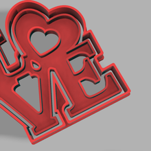 el amor cortador casa de san valentín corazón las cookies sharp 3d print model - Mito3D