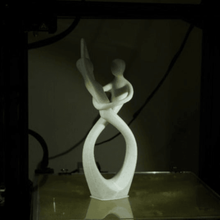 o amor de dança estátua a casa dançarina decoração 3d print model - Mito3D