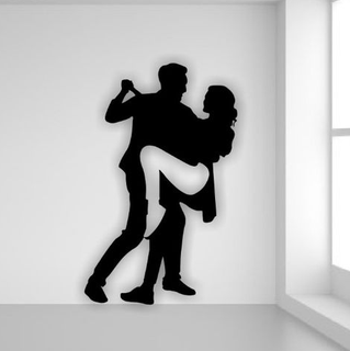 amore danza arte 3d print model - Mito3D