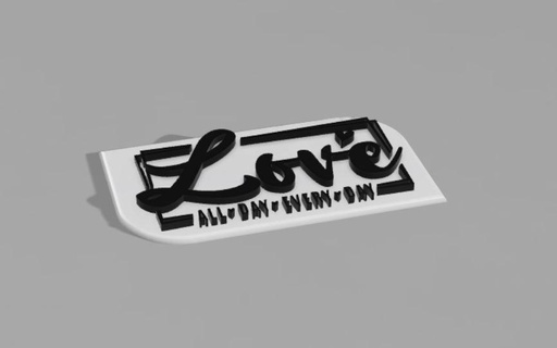 Aşk gün 3d Yazdır 3d print model - Mito3D