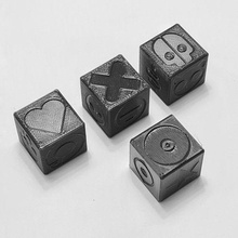 love death + robots dice 3d print model - Mito3D
