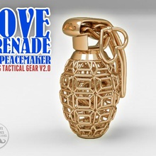 el amor de granada v20 amores equipo táctico varios jouet arme amour arte 3d print model - Mito3D