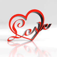 love heart art 2d art
