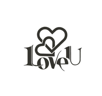 l'amour cœur l'amour signe Valentin 3d print model - Mito3D