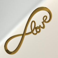 l'amour infini assiette bracelets bijoux accessoires 3d print model - Mito3D