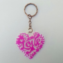 Liebe key ring verschiedene 3dlittle sweetheart keychain chain Schablone 3d print model - Mito3D