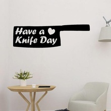 love knife day letters decoration wall decor quote kitchen art 3d print model - Mito3D