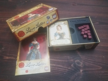 love letter boxed edition aeg board games box insert game 3d print model - Mito3D