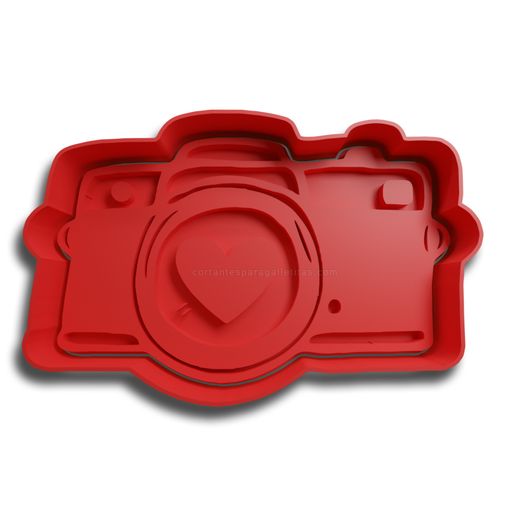 l'amour photographie biscuit coupeur Coupe 3D print model - Mito3D