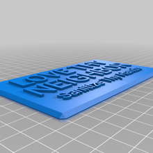 love thy neighbor 2 customized office 3d print model - Mito3D