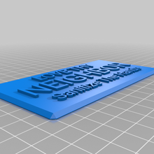 love thy neighbor customized office 3d print model - Mito3D