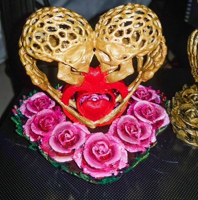love to valentine's day 14 february amorfilial eternal 3d print model - Mito3D