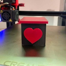 Liebesbox Klon senden Liebe Mitteilungen Gadget oled Valentinstag Geschenke Websocket wemos d1 Mini Elektronik 3d print model - Mito3D