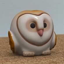 lovely owl color various 3d print model - Mito3D