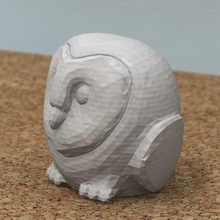 lovely owl free various 3d print model - Mito3D