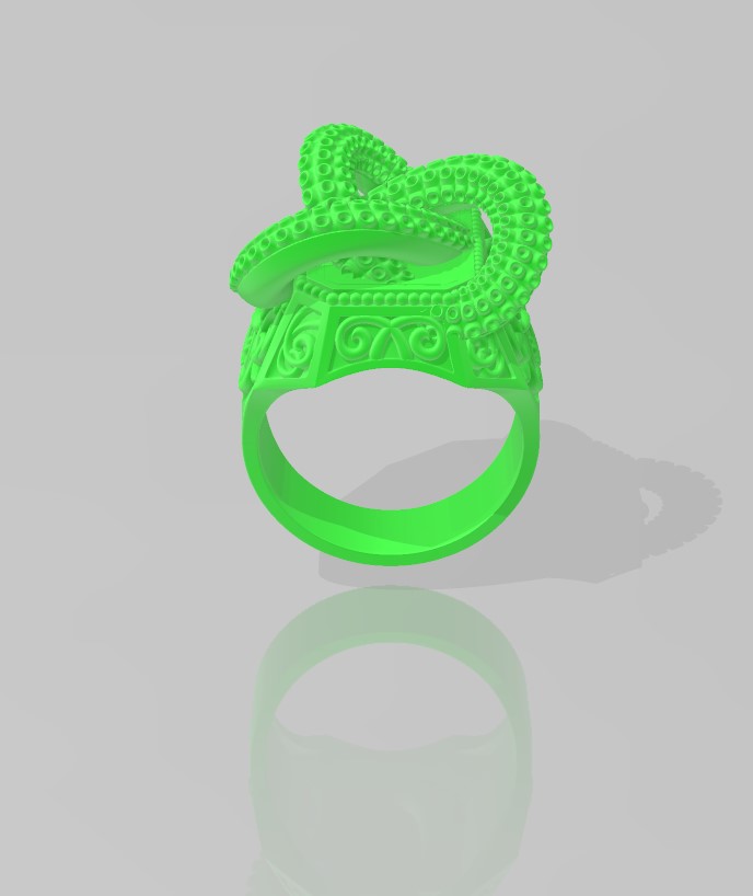 amante anillo 3D print model - Mito3D