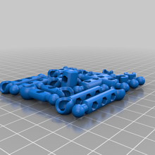 baja calorías mo figura acción articulación rótula poli modibot poseable construction_toys 3d print model - Mito3D