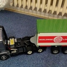 low cost 20ft Bruder Container Anhänger tamiya LKW rc semi trailer 3d print model - Mito3D