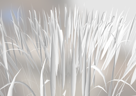 low density grass 3d print model - Mito3D