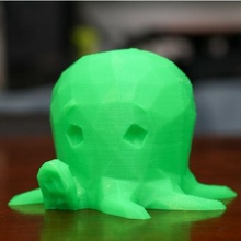 low poly cute octopus says hello game lopoly 3d print model - Mito3D
