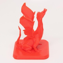 low poly dragon art 3d print model - Mito3D