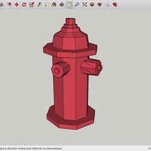 low poly fire hydrant various 3d print model - Mito3D