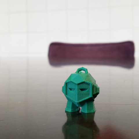 low poly marvin flowalistik game 3D print model - Mito3D