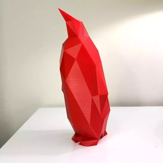 niedrig poly Pinguin 3d print model - Mito3D