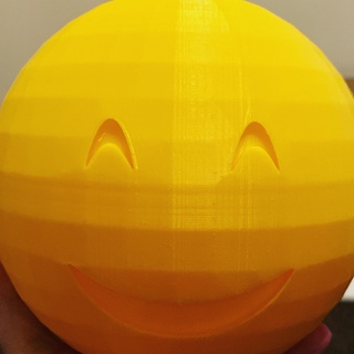 faible poly sourire emoji porcin banque 3d print model - Mito3D