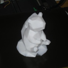 low poly squirrel home 3d scan art 3d print model - Mito3D